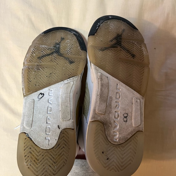 Air Jordan 5 Retro White Metallic - Picture 4 of 6